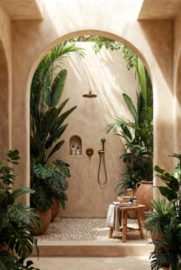 tropical-outdoor-shower-arched-spa-garden